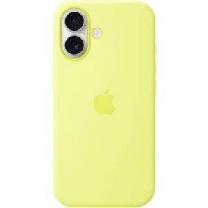 Θήκη κινητού Apple Silicone with MagSafe for Apple iPhone 17 Neon Yellow