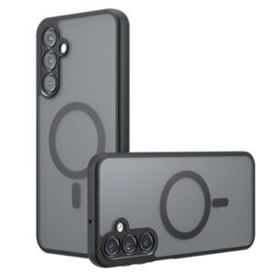 Θήκη κινητού Forcell Full Matte Mag Cover MagSafe for Samsung A56 Black