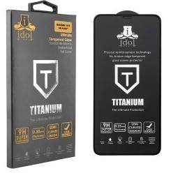 Προστασία οθόνης κινητού IDOL 1991 TEMPERED GLASS  9H 0.25mm TITANIUM SEMI CURVED FULL GLUE for XIAOMI REDMI 15C 5G/POCO C85 5G 6.9" Black