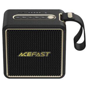 Ηχείο Acefast Wireless Speaker Nano (K3) Bluetooth 5.4, RGB Lights, Handsfree Calls, USB, TF, AUX, IPX6, USB-C, 2600mAh Black