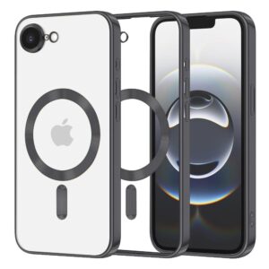 Θήκη κινητού Techsuit Luxury Crystal MagSafe for iPhone 16e Black