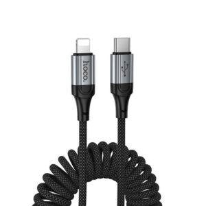 Hoco USB C to Lightning PD cable 2.4A 1.5 m X121 black