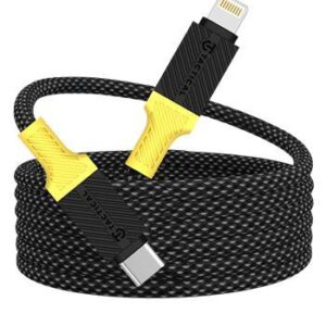 Tactical MagRope USB-C/Lightning 1m Black/Yellow