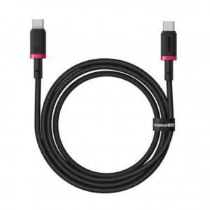 Baseus Dura Series USB-C to USB-C Cable 100W, 5A, 1m, Red
