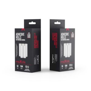 Maxlife Adhesive Roll Set for Printing Camera
