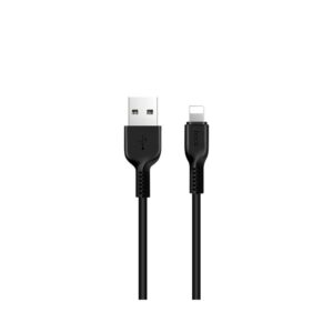Hoco Flash Charging Data Cable for iPhone Lightning 8-pin X20 1m Black