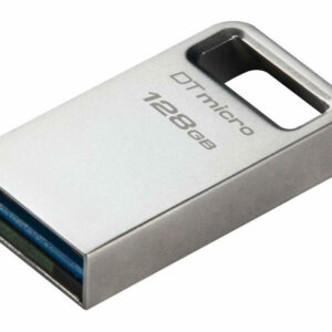 Flash Disk Kingston DataTraveler Micro Gen2 128GB USB 3.2 Stick Silver